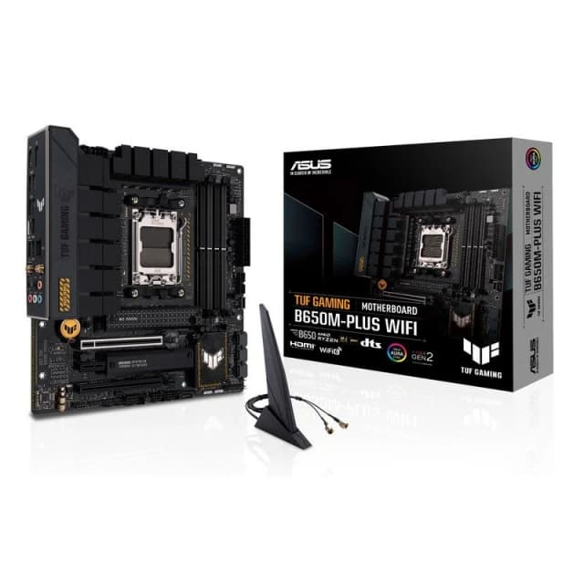 Imagen de ASUS TUF GAMING B650M-PLUS WIFI placa base B650 en OfertitasTOP