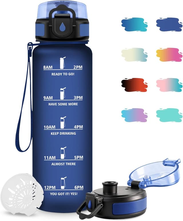 Imagen de JAPORIA Borraccia 500 ml con filtro e indicatore tempo 🚰 en OfertitasTOP