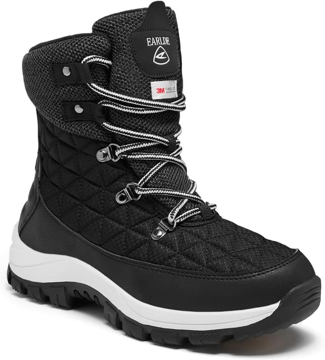 Detalle de EARLDE Winterschuhe Wasserdicht
