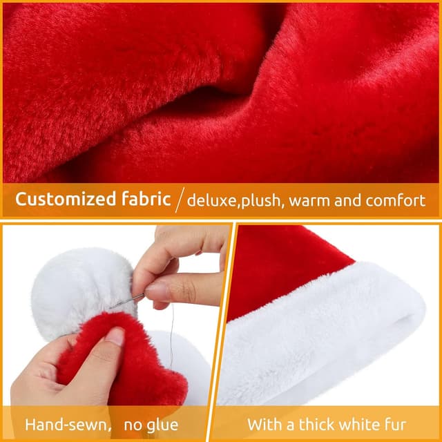 Thumbnail 2 de KONVINIT Bonnet Noël enfant 27×44 cm 🎅