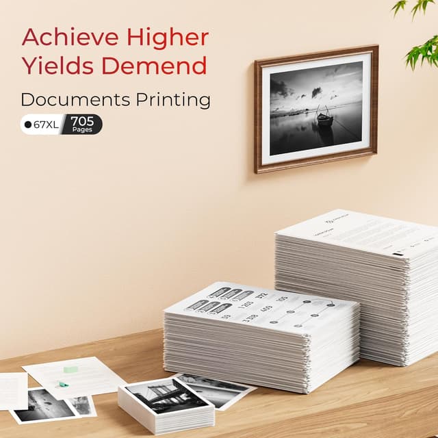 Detalle de 67XL Ink Cartridge 705 pages 🖨