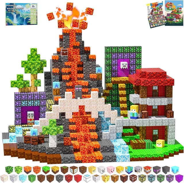 Detalle de SSAWER Magnetische Bausteine 150 Stück