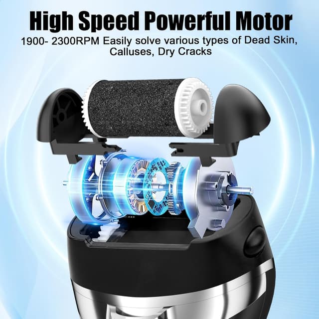 Detalle 2 de Banral Hornhautentferner Elektrisch 2300 U/min