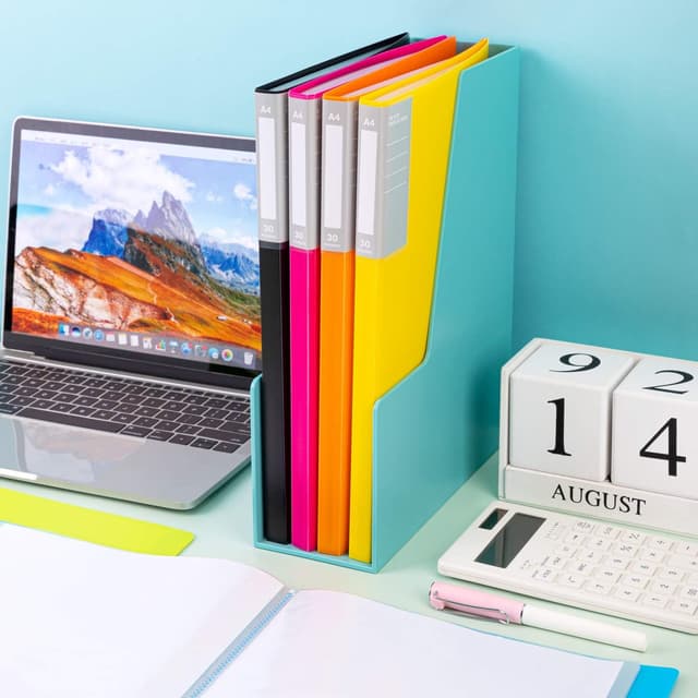 Thumbnail 6 de Amazon Basics Display Folders A4, 30 pockets — 6 pack