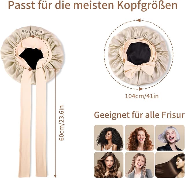 Thumbnail 4 de Silmana Seidenhaube 22 Momme – 100% Maulbeerseide