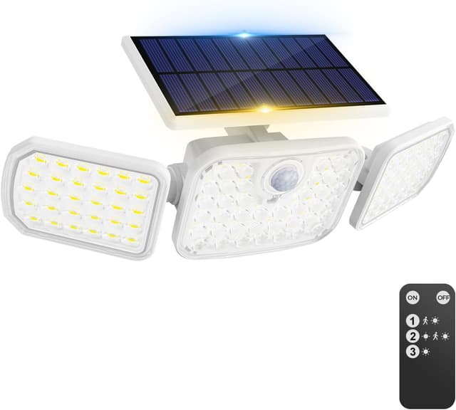 Detalle de Peasur Solar Security Light 1000 lumens