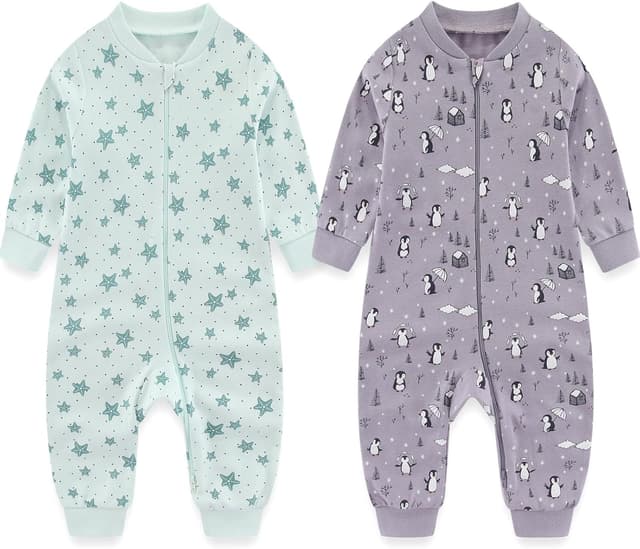 Imagen de MAMIMAKA 2-way Zip Romper 0-24 M en OfertitasTOP