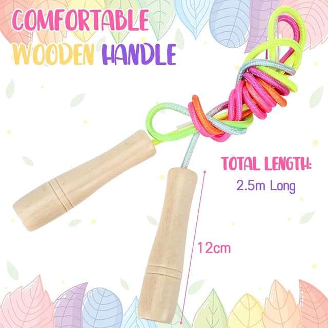 Thumbnail 1 de Corda per saltare Arcobaleno 250cm regolabile