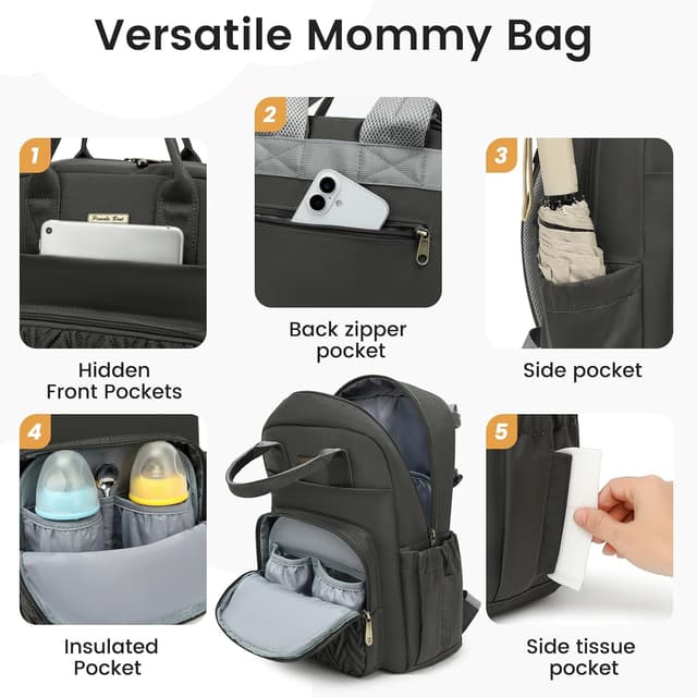 Detalle de Pomelo Best zaino fasciatoio 1 set