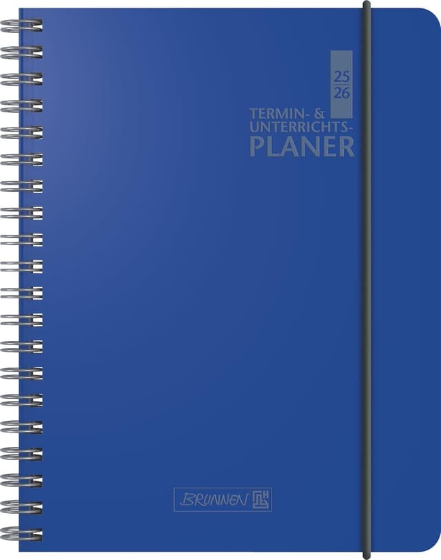 Detalle de BRUNNEN Termin- & Unterrichtsplaner 2025/2026