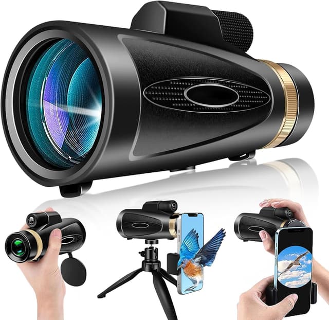 Detalle de KTBDING 80x100 Monocular Telescope HD