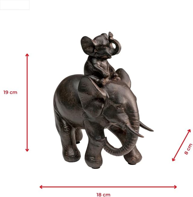 Detalle 2 de Figura elefante Kare Design Dumbo 19 cm