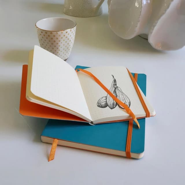 Detalle 2 de RHODIA Rhodiarama Turquoise A5 Dotted Notebook