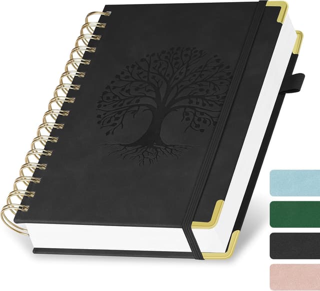 Detalle de AOOSU Spiral Notebook A5 Quaderno Spiralato