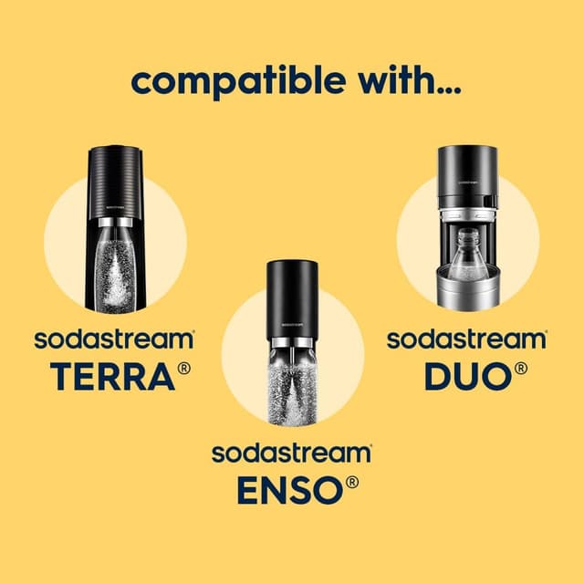 Thumbnail 6 de SodaStream Fizz & Go Cool Edelstahl-Doppelwandflasche (0,9 L) – isoliert, kompatibel mit Quick-Connect