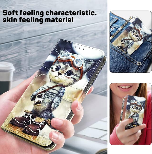 Thumbnail 5 de BOLELAW A33 5G Lederhülle mit Kartenfach