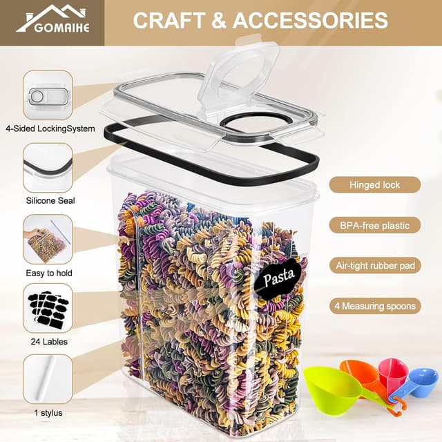 Thumbnail 3 de GoMaihe 4L Vorratsdosen Set 4x