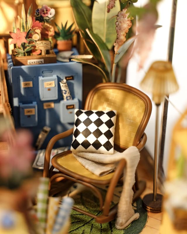 Thumbnail 4 de Rolife Book Nook kit maison miniature DIY avec lumières 🏠