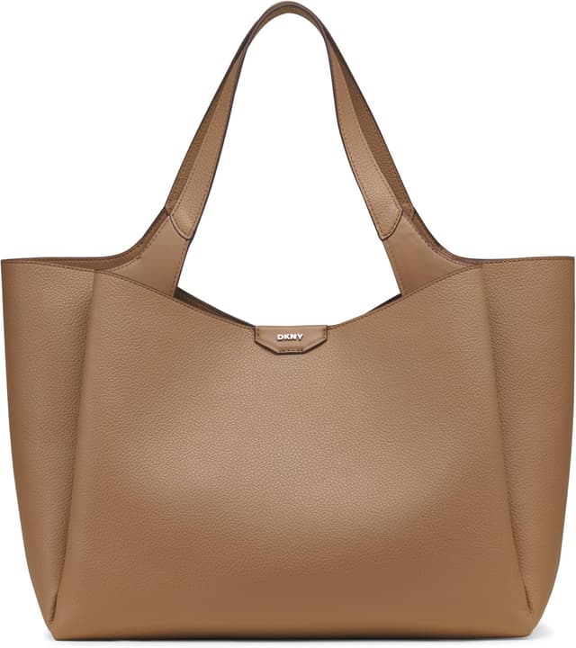 Detalle de DKNY Willa Large borsa tote da donna cappuccino