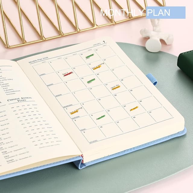 Thumbnail 6 de Agenda giornaliera 2026 A5 un giorno per pagina