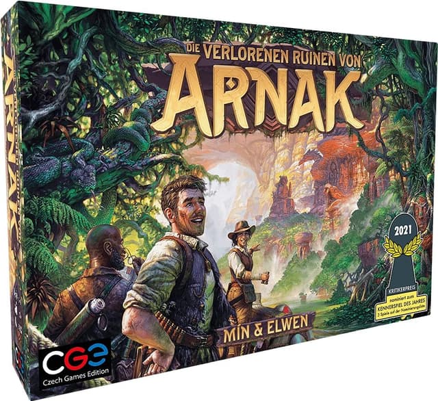 Detalle de Czech Games Edition Arnak Brettspiel 1-4 Spieler 🎲