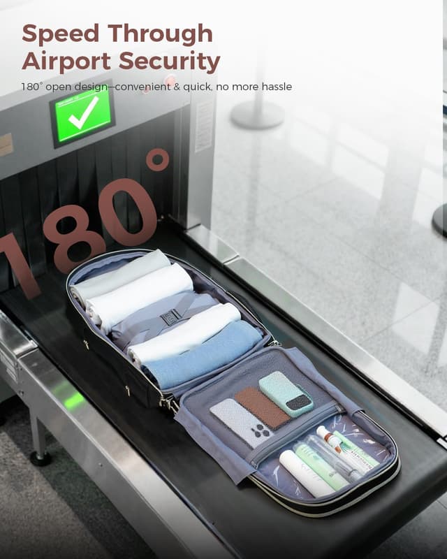 Detalle de Ponhog Rolling Laptop Travel Backpack 15.6" wheeled backpack