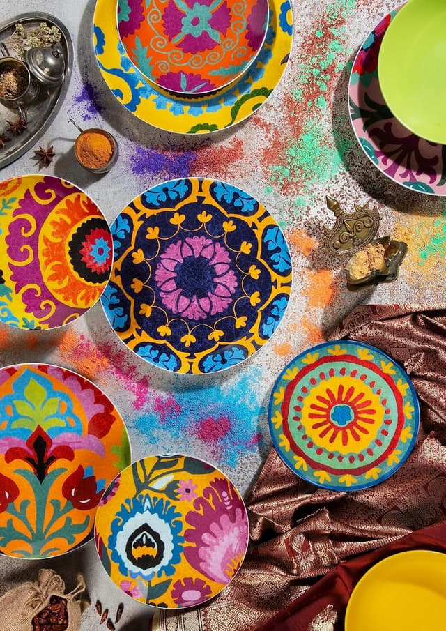 Thumbnail 3 de Excelsa New Delhi, Juego de Platos de Porcelana 18 Piezas 🍽