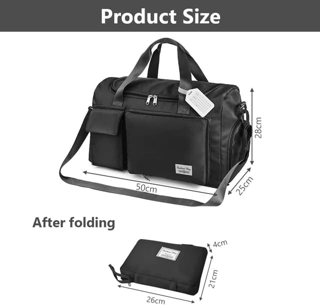 Imagen de flintronic 35L Reisetasche faltbar en OfertitasTOP