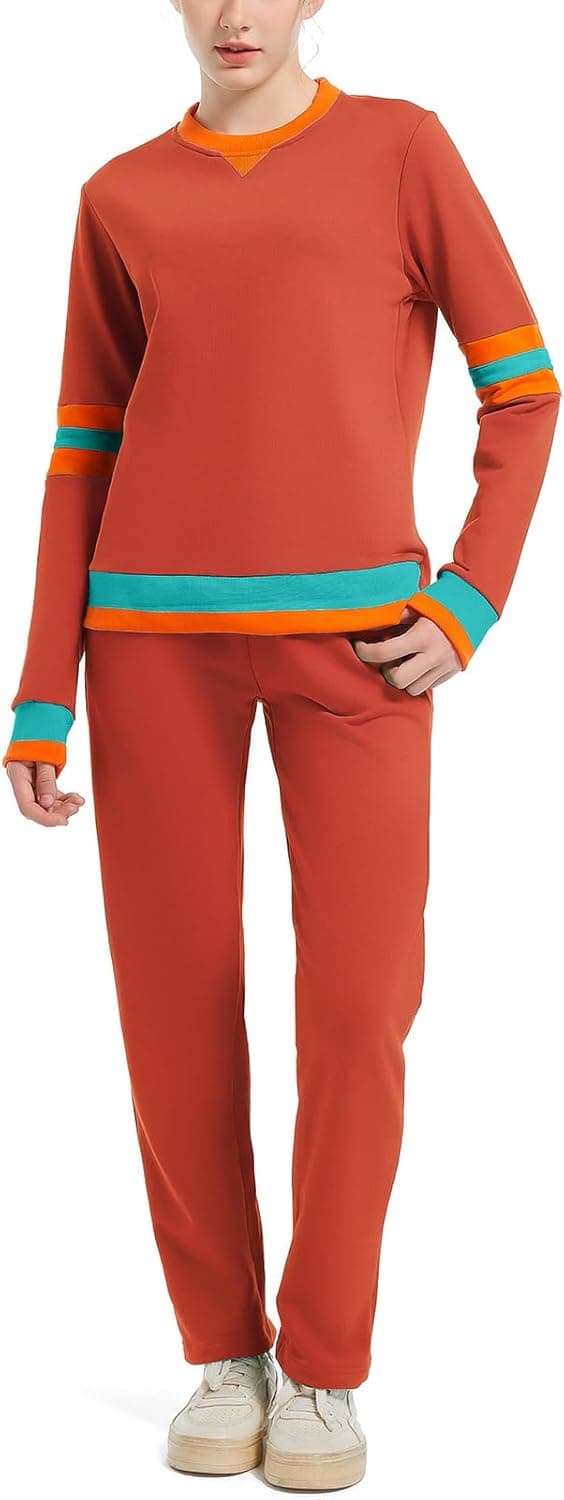 Thumbnail 6 de ANOTWENER Damen Lounge-Set aus 85% Baumwolle (Zweiteiler) – Sweatshirt & Jogginganzug im Sweatsuit-Style