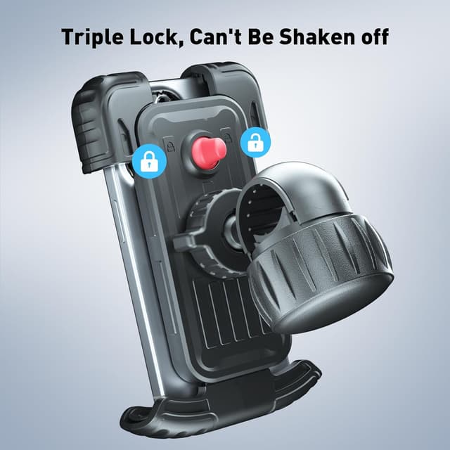 Thumbnail 5 de Hiboy Bike Phone Holder 360° Rotating Mount for 5.1"–6.8" Phones