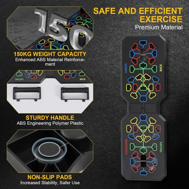 Detalle 2 de flintronic Soporte para Flexiones 12 en 1