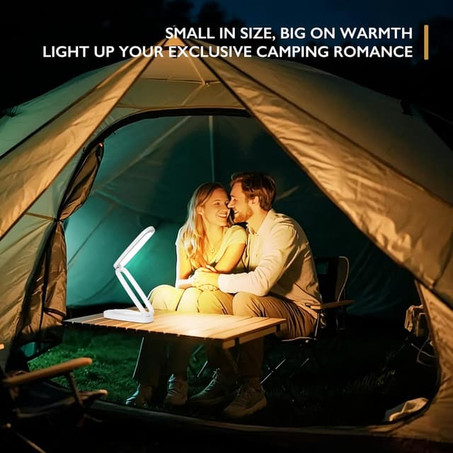 Detalle de Overcomo Rechargeable LED Desk Lamp 3 settings