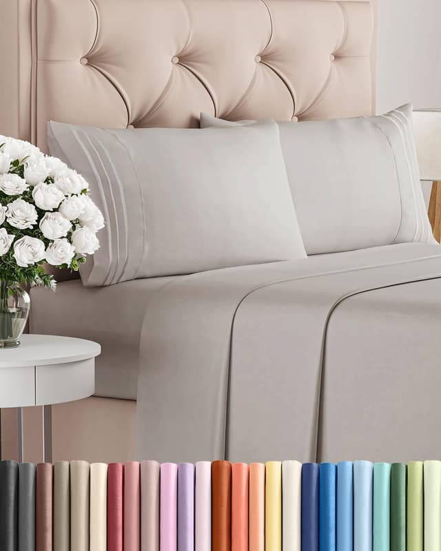 Detalle de Queen 4-Piece Sheet Set