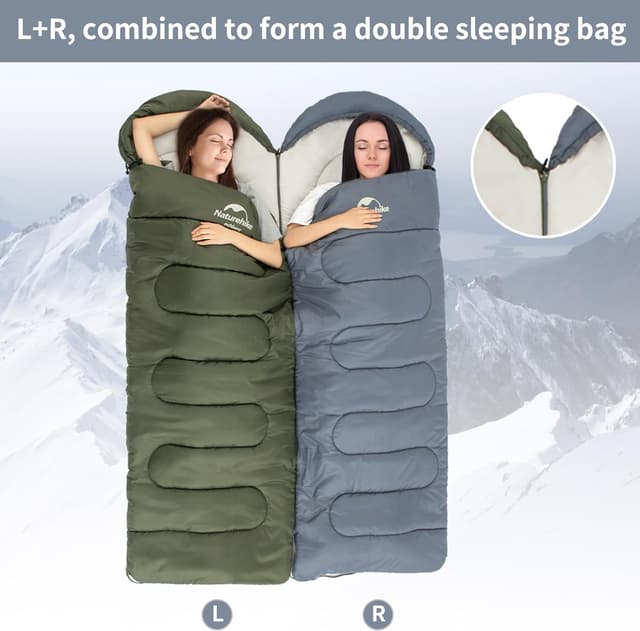 Thumbnail 3 de Naturehike Sacco a Pelo Oversize 220x85 cm