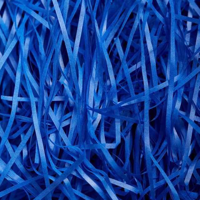 Imagen de Dark Blue Shredded Tissue Paper 100g en OfertitasTOP