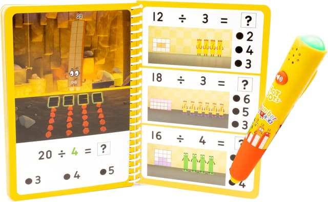 Thumbnail 5 de Learning Resources Hot Dots Numberblocks 11–20 libro attività 60 giochi
