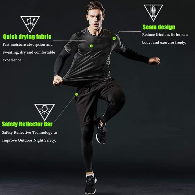 Thumbnail 1 de Holure Men's 5-in-1 Sports Running Set