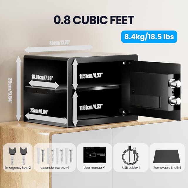 Thumbnail 2 de Grimtron Boîte de verrouillage biométrique GrIMTRON