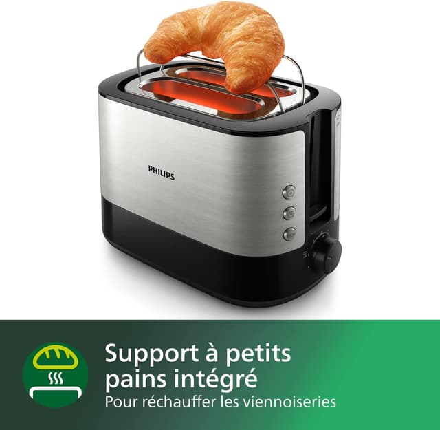 Detalle 2 de Philips HD2637/90 grille-pain 2 fentes, 7 niveaux đ