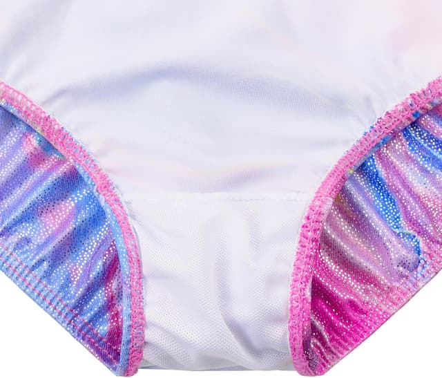 Thumbnail 6 de ZNYUNE Mädchen Gymnastikanzug mit Farbverlauf