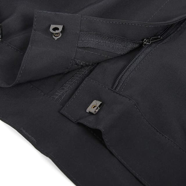 Detalle de CLOUSPO Outdoor Hose Herren, zweigeteilt & zerlegbar mit Gürtel – schnell trocknende Funktionshose für Sommeraktivitäten