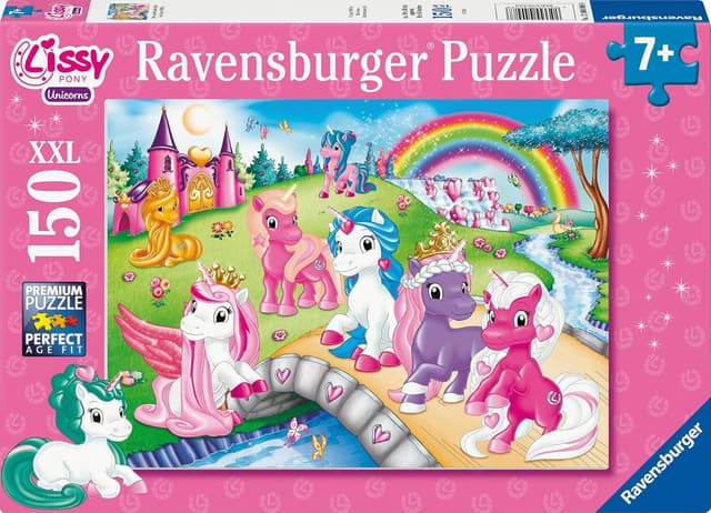 Detalle de Ravensburger Kinderpuzzle Lissy Pony XXL mit 100 Teilen – für Kinder ab 7 Jahren