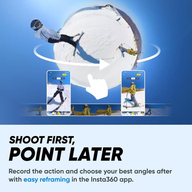 Thumbnail 3 de Insta360 X3 Kit Neve action cam 5.7K 72MP