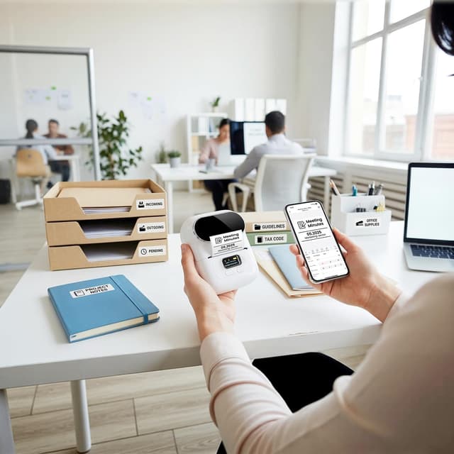 Thumbnail 5 de Phomemo M110 Etikettendrucker 3 Rollen