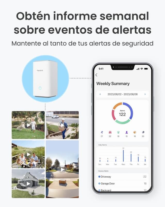 Thumbnail 4 de Reolink 5MP Cámara Vigilancia WiFi Solar
