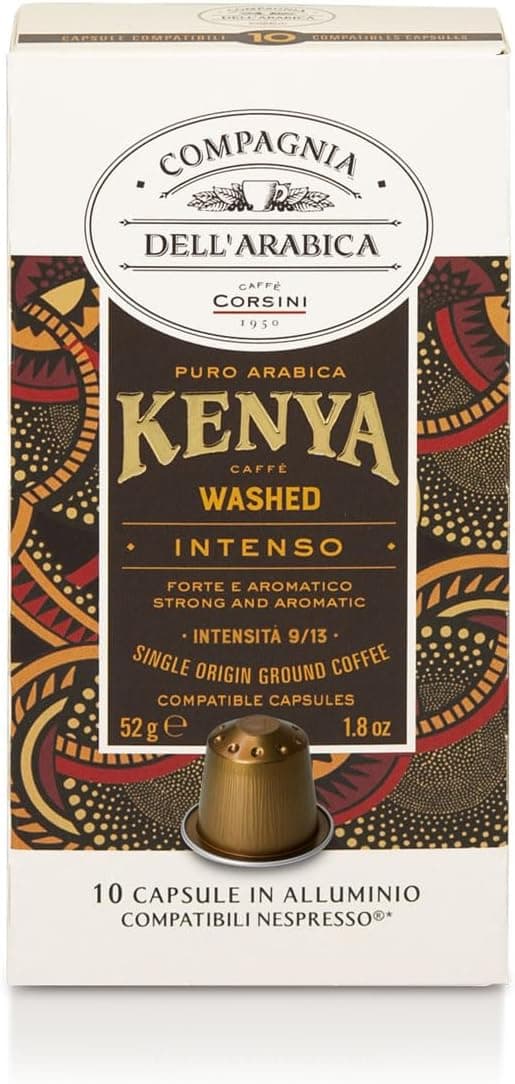 Detalle 2 de Caffè Corsini ☕️ Set 30 Cápsulas Nespresso Arábica Sabores