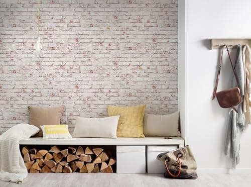 Thumbnail 17 de A.S. Création Papel Pintado Piedra Rojo/Marrón/Beige 🪨