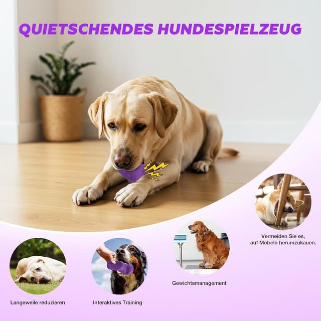 Detalle 2 de Unzerstörbares Hundespielzeug Naturkautschuk