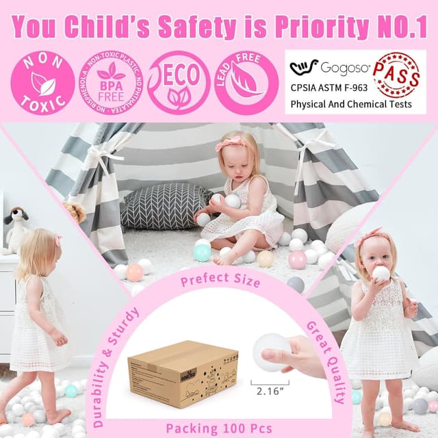 Detalle 2 de GOGOSO 100 Pit Balls