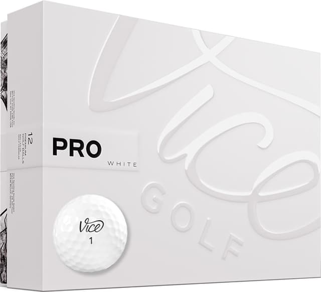 Detalle de Vice Pro Golf Balls (3-Piece) — HESC Core, Cast Urethane Cover & KIL Alignment Line